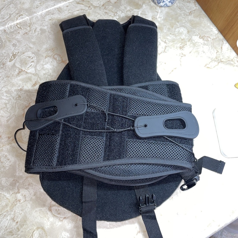 Adjustable Sizes Small - XLarge | Back Brace | Padded Straps | Pull Cables